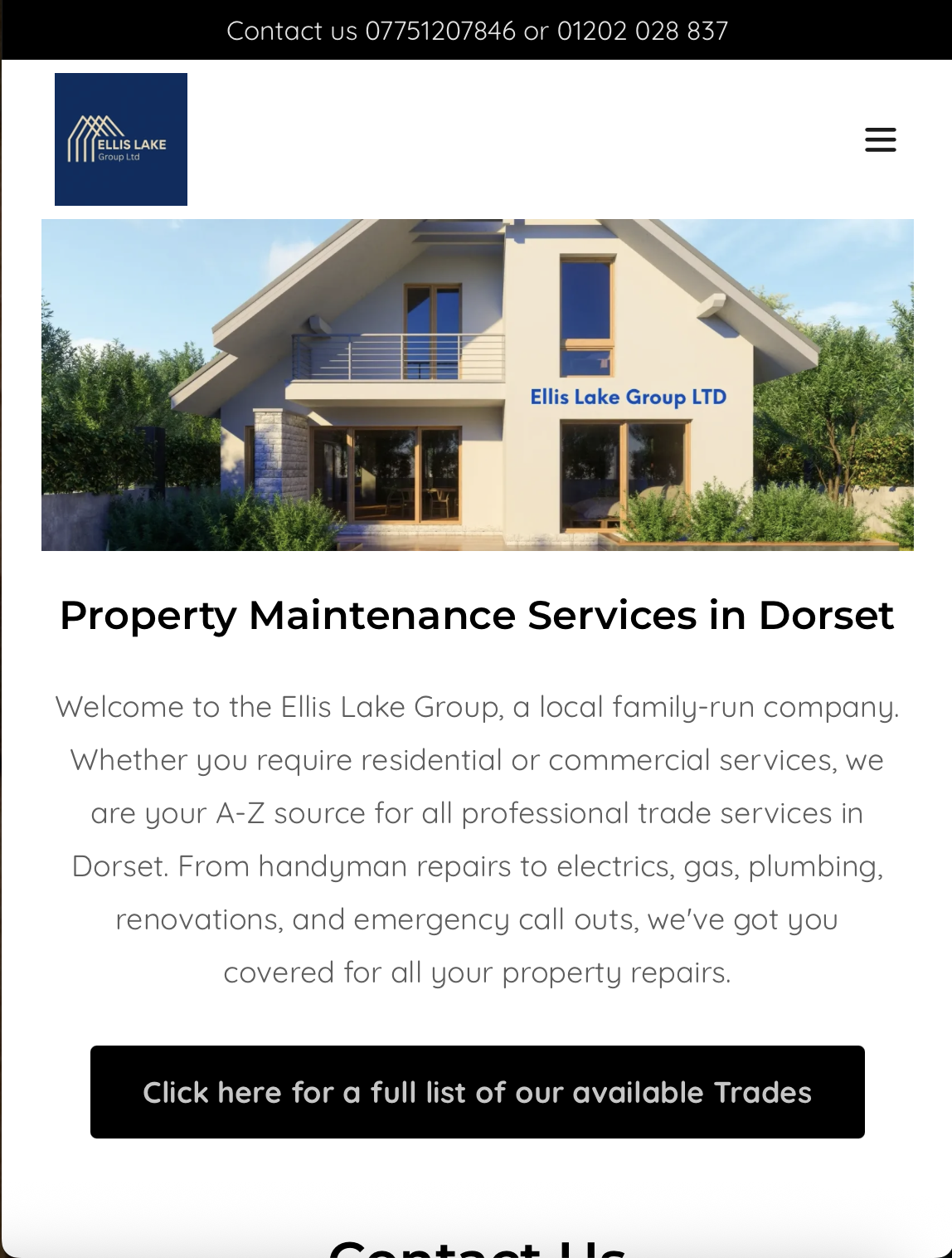 Website build sample 8